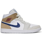 Nike Air Jordan 1 Mid Tan Suede