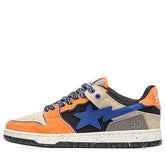 A Bathing Ape Bape Sk8 Sta #1 M2 - Orange/Blue