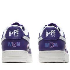 A Bathing Ape Bape Sta Shark #2 M2 - Purple/White