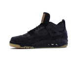 Jordan 4 Retro Levi’s Black (Blank Tag) Sneakers