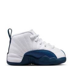 Jordan 12 Retro (TD) - White/French Blue