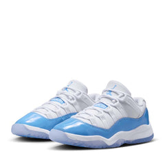 Jordan 11 Retro Low (PS) - White/University Blue