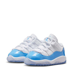 Jordan 11 Retro Low (TD) - White/University Blue