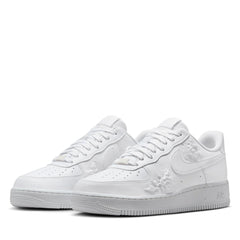Women's Nike Air Force 1 '07 'White Roses' - White/Black