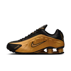 Nike Shox R4 Metallic Gold Black (2025)