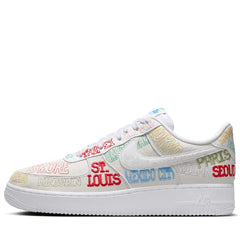Nike Air Force 1 '07 LV8 'On Tour' - White/White