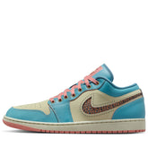 Air Jordan 1 Low SE 'Somos Eternos' - Denim Turquoise/Smoky Blue