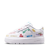Nike Force 1 Low LV8 3 'On Tour' (TD) - White/White