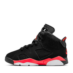 Jordan 6 Retro 'Reverse Infrared' (PS) - Black/Light Crimson