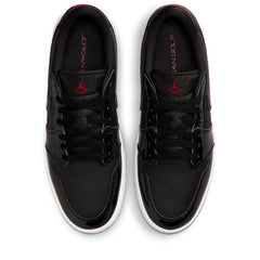 Air Jordan 1 Low Golf 'Bred' - Black/Varsity Red