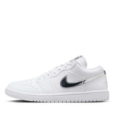 Women's Air Jordan 1 Low SE - White/Metallic Silver