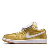 Women's Air Jordan 1 Low 'Tiempo' - Gold/White