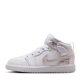 Jordan 1 Mid SE (PS) - White/Field Silver