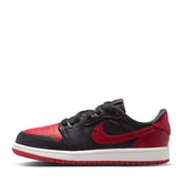Jordan 1 Retro Low OG 'Banned' (PS) - Black/Varsity Red