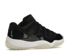 Air Jordan 11 Retro Low 72-10 (AV2187-001) Black/Gym Red/White/Sail