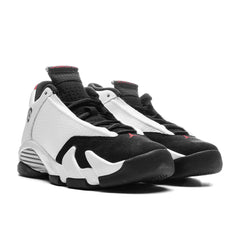 Air Jordan 14 Retro (GS) - White/Varsity Red/Black/Metallic Silver