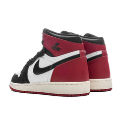 Air Jordan 1 Retro High OG 'Black Toe Reimagined' (GS) - White/Black/Varsity Red/Sail