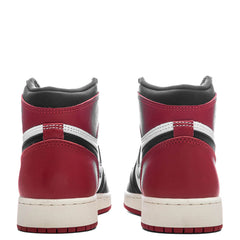 Air Jordan 1 Retro High OG 'Black Toe Reimagined' (GS) - White/Black/Varsity Red/Sail