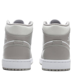 Air Jordan 1 Mid - College Grey/Light Bone/White
