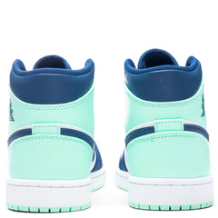 Air Jordan 1 Mid - Mystic Navy/Mint Foam/White