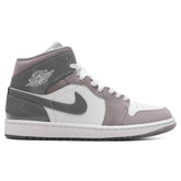 Air Jordan 1 Mid SE - White/Cool Grey/Medium Grey