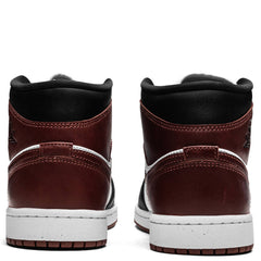 Air Jordan 1 Mid SE - White/Dark/Pony Black