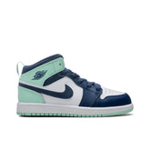 Air Jordan 1 Mid (PS) - Mystic Navy/Mint Foam/White