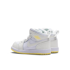 Air Jordan 1 Mid (TD) - Sail/Light Laser Orange/White