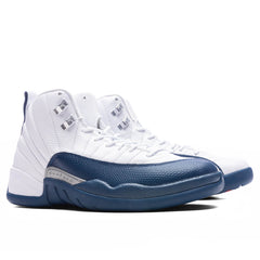 Air Jordan 12 Retro 'French Blue' - White/French Blue/Metallic Silver