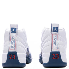 Air Jordan 12 Retro 'French Blue' - White/French Blue/Metallic Silver