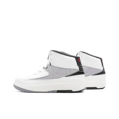 Air Jordan 2 Retro (PS) 'Python' - White/Fire Red/Cement Grey