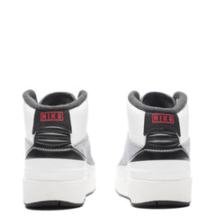Air Jordan 2 Retro (PS) 'Python' - White/Fire Red/Cement Grey