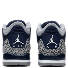 Air Jordan 3 Retro (GS) - Midnight Navy/Cement Grey