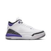 Air Jordan 3 Retro (PS) - White/Black/Dark Iris
