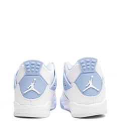 Air Jordan 4 Retro 'Aluminum' (PS) - White/Aluminum/Blue Tint/Oil Green