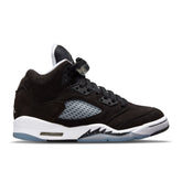 Air Jordan 5 Retro (GS) 'Oreo' - Black/Cool Grey