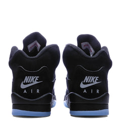 Air Jordan 5 Retro OG 'Black Metallic Reimagined' (GS) - Black/White/Metallic Silver/Fire Red