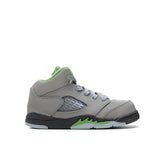 Air Jordan 5 Retro (TD) 'Green Bean' - Silver/Flint Grey