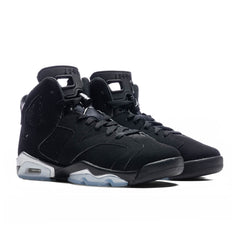 Air Jordan 6 Retro (GS) - Black/Metallic Silver/Black