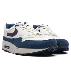Air Max 1 - Coconut Milk/Burgundy Crush/Armory Navy