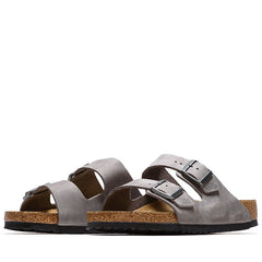 Birkenstock Arizona Soft Footbed Oiled Leather - Iron
