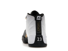 Air Jordan 12 Retro Royalty Taxi CT8013-170 White/Black-Metallic Gold Sneakers