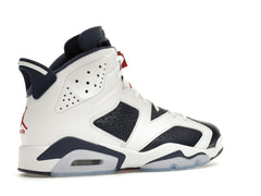 Jordan 6 Retro Olympic 2024 (CT8529-164) White/Varsity Red/Midnight Navy
