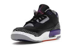 Air Jordan 3 Retro Black Court Purple CT8532-050 Sneakers