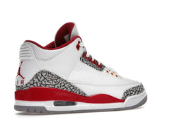 Air Jordan 3 Retro Cardinal Red CT8532-126 White/Light Curry