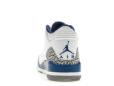 Jordan 3 Retro Wizards CT8532-148 White/True Blue/Metallic Copper/Cement Grey Sneakers
