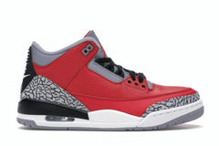 Air Jordan 3 Retro SE Unite Chicago Exclusive Fire Red Cement Grey CU2277-600