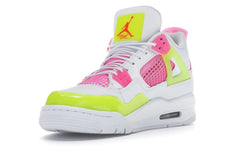 Air Jordan 4 Retro White Lemon Pink (GS) CV7808-100