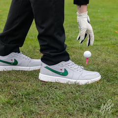 Clean on the Green - Jordan 1 Low Golf Custom