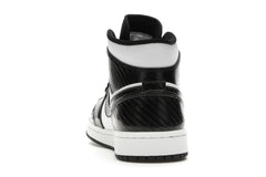Air Jordan 1 Mid Carbon Fiber Black White DD1649-001